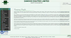 Desktop Screenshot of dawoodequities.com
